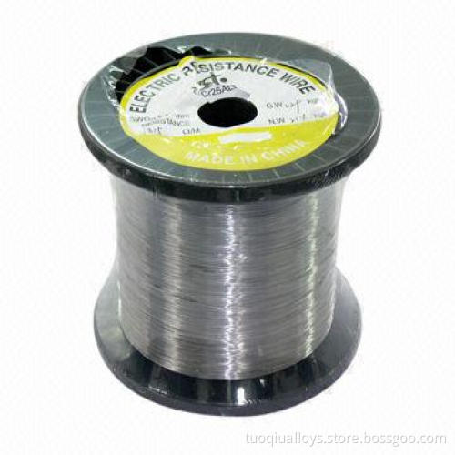 Electric heating resistant wire with Fe-Cr-Al
